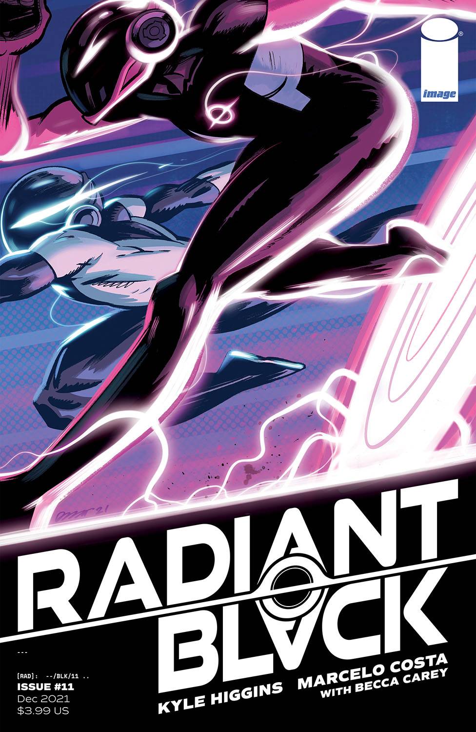 IMAGE COMICS COMIC BOOK VF/NM RADIANT BLACK #11 CVR A BURNETT
