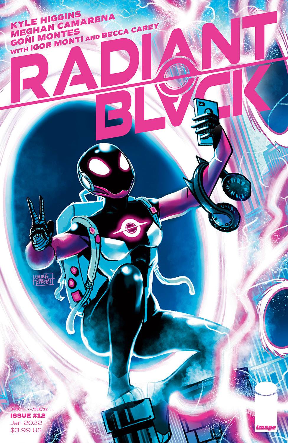 IMAGE COMICS COMIC BOOK VF/NM RADIANT BLACK #12 CVR A KUBERT