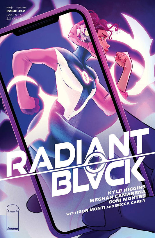IMAGE COMICS COMIC BOOK VF/NM RADIANT BLACK #12 CVR B BOO
