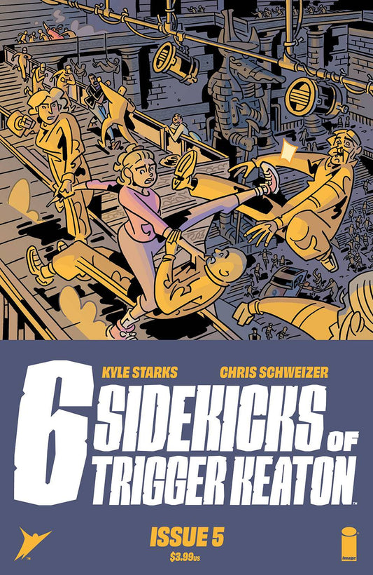 IMAGE COMICS COMIC BOOK VF/NM SIX SIDEKICKS OF TRIGGER KEATON #5 CVR A SCHWEIZER (MR)