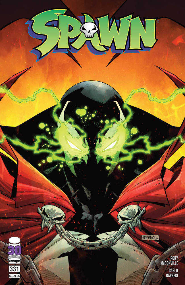 IMAGE COMICS COMIC BOOK VF/NM Spawn #331 Cover B Barberi