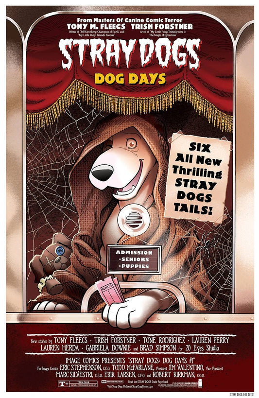 IMAGE COMICS COMIC BOOK VF/NM STRAY DOGS DOG DAYS #1 (OF 2) CVR B HORROR MOVIE VAR