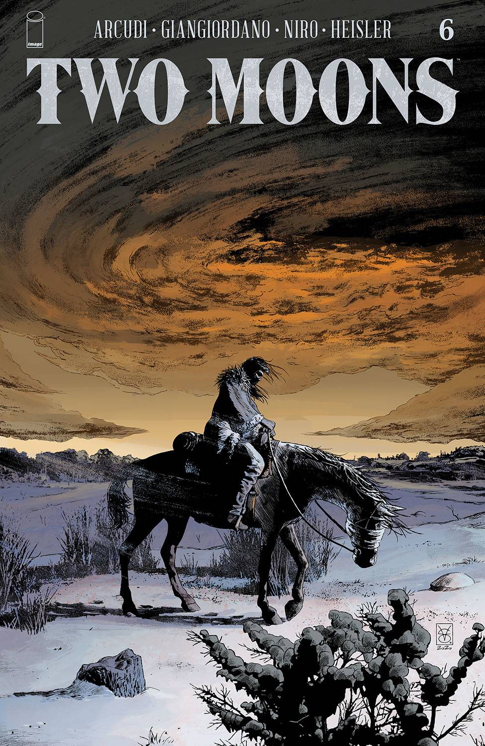 IMAGE COMICS COMIC BOOK VF/NM TWO MOONS #6 CVR A GIANGIORDANO & NIRO
