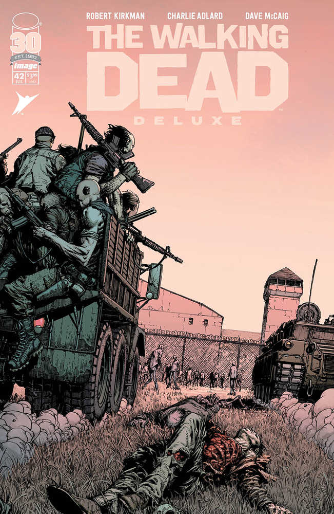 IMAGE COMICS COMIC BOOK VF/NM Walking Dead Deluxe #42 Cover A Finch & Mccaig (Mature)