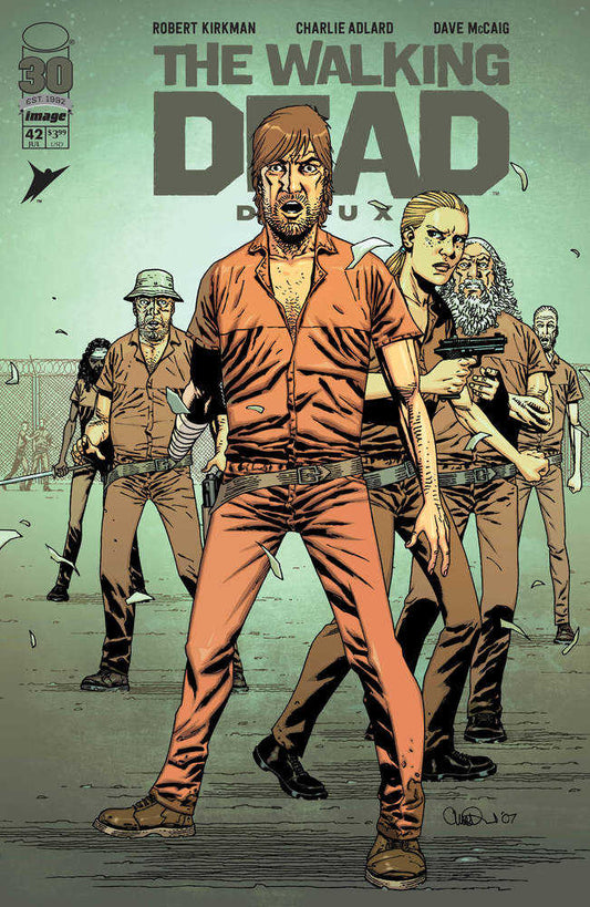 IMAGE COMICS COMIC BOOK VF/NM Walking Dead Deluxe #42 Cover B Adlard & Mccaig (Mature)