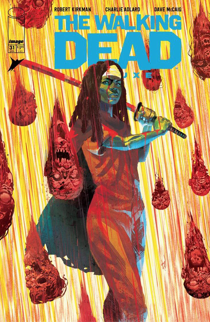 IMAGE COMICS COMIC BOOK VF/NM WALKING DEAD DLX #31 CVR C DEL MUNDO (MR)