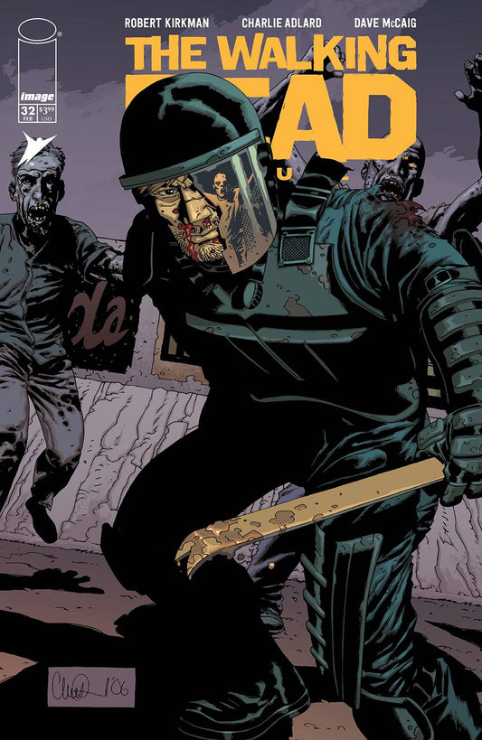 IMAGE COMICS COMIC BOOK VF/NM WALKING DEAD DLX #32 CVR B ADLARD & MCCAIG (MR)