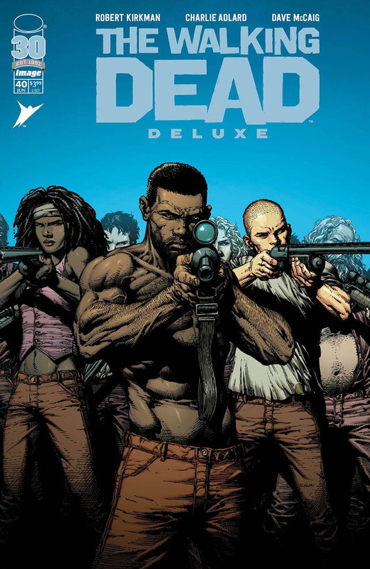 IMAGE COMICS COMIC BOOK VF/NM WALKING DEAD DLX #40 CVR A FINCH & MCCAIG (MR)