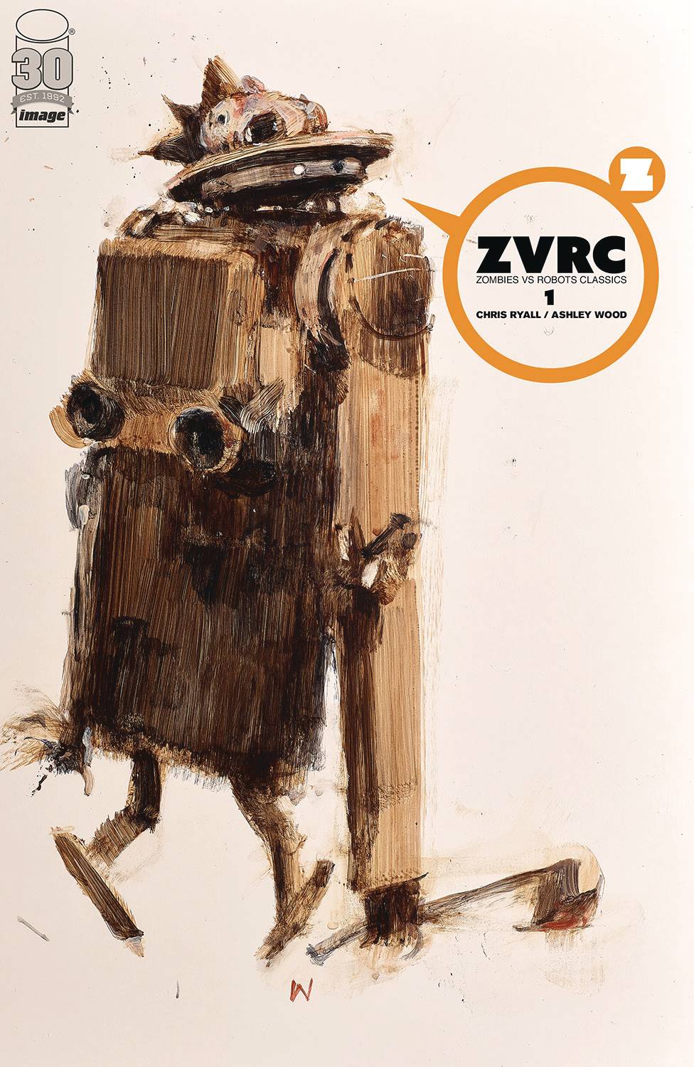 IMAGE COMICS COMIC BOOK VF/NM ZVRC ZOMBIES VS ROBOTS CLASSIC #1 (OF 4) CVR A WOOD (MR)