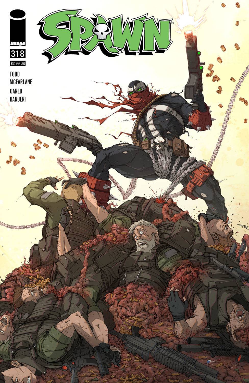 IMAGE COMICS COMIC BOOK VF+ SPAWN #318 CVR A REVOLVER