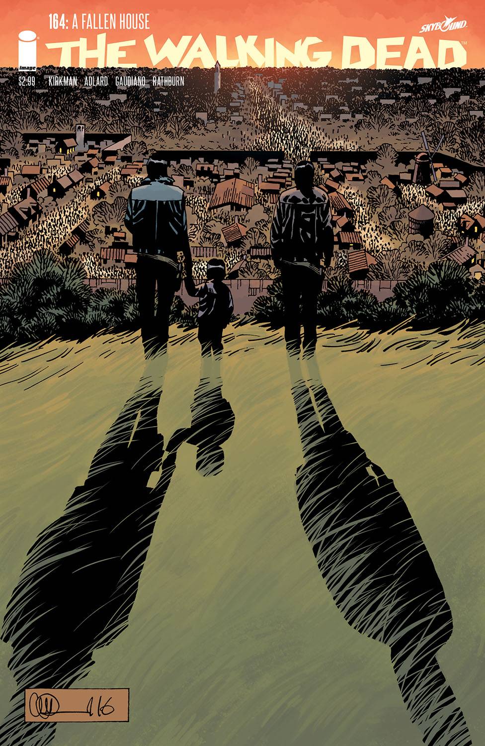 IMAGE COMICS COMIC BOOK VF+ WALKING DEAD #164 (MR)