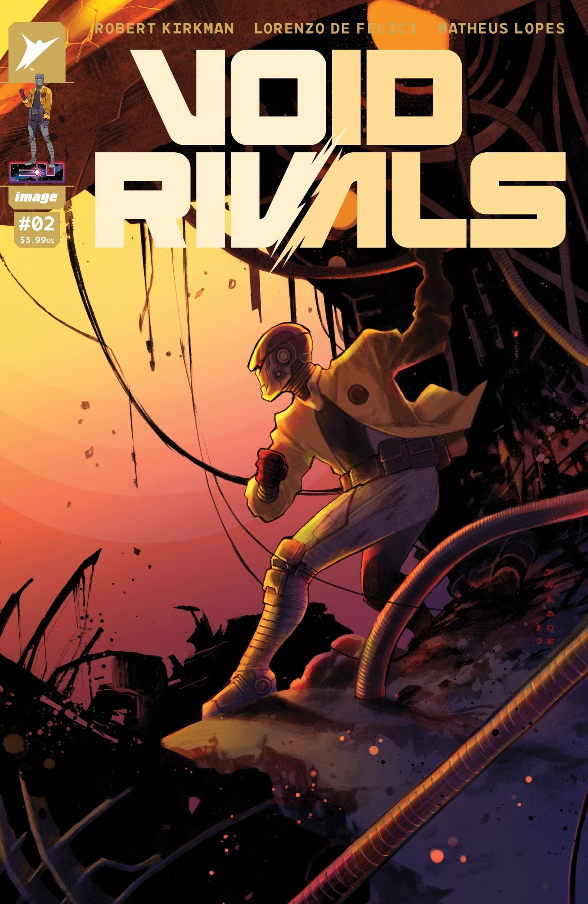 IMAGE COMICS COMIC BOOK VOID RIVALS #2 CVR D 25 COPY INCV DARBOE