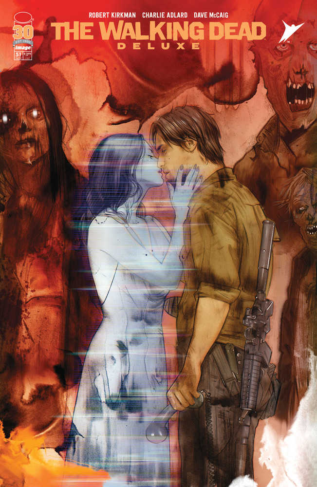 IMAGE COMICS COMIC BOOK Walking Dead Deluxe #51 Cover C Lotay (Mature)