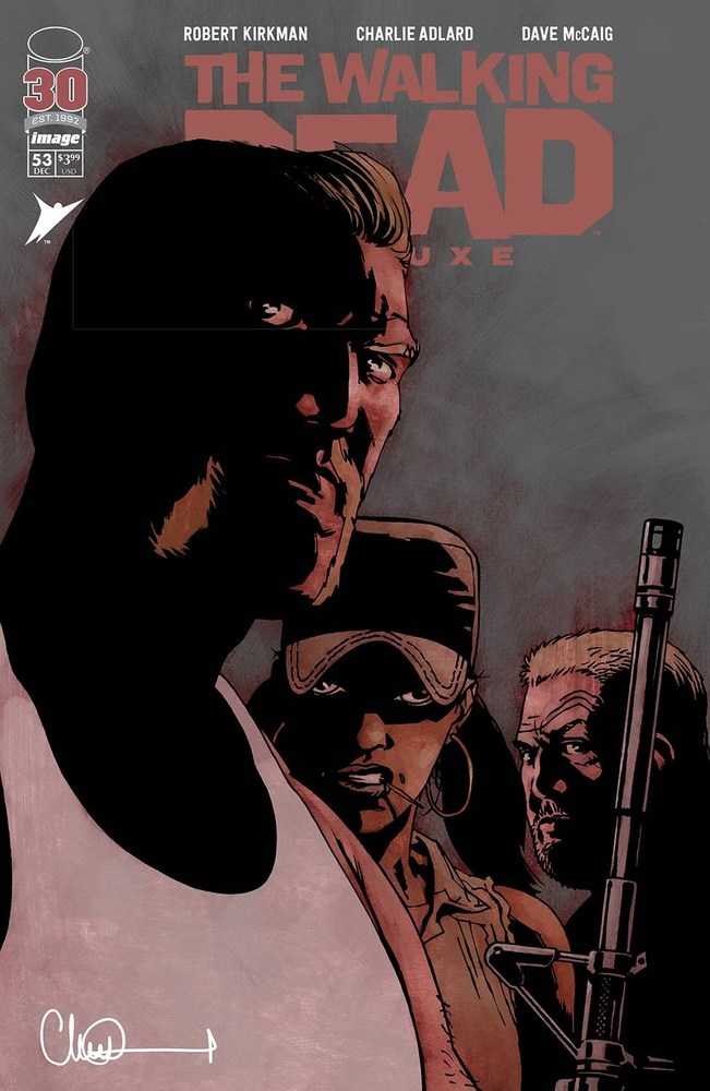 IMAGE COMICS COMIC BOOK Walking Dead Deluxe #53 Cover E Adlard (Mature)