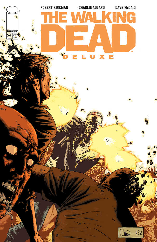 IMAGE COMICS COMIC BOOK Walking Dead Deluxe #54 Cover B Adlard & Mccaig (Mature)