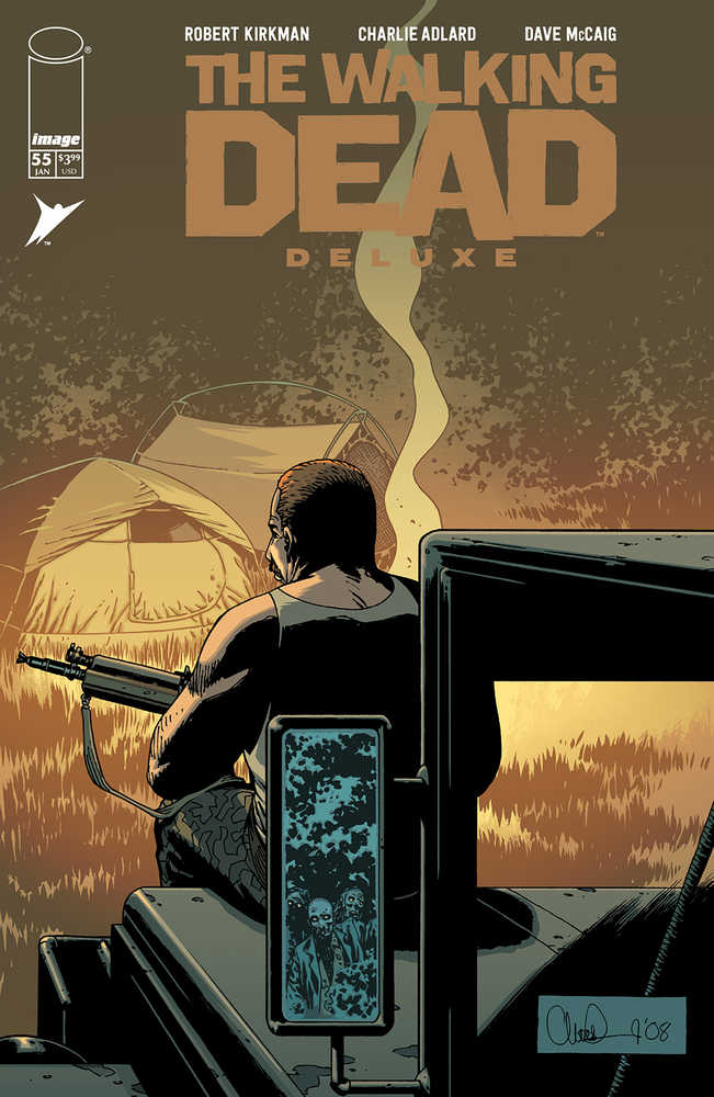 IMAGE COMICS COMIC BOOK Walking Dead Deluxe #55 Cover B Adlard & Mccaig (Mature)