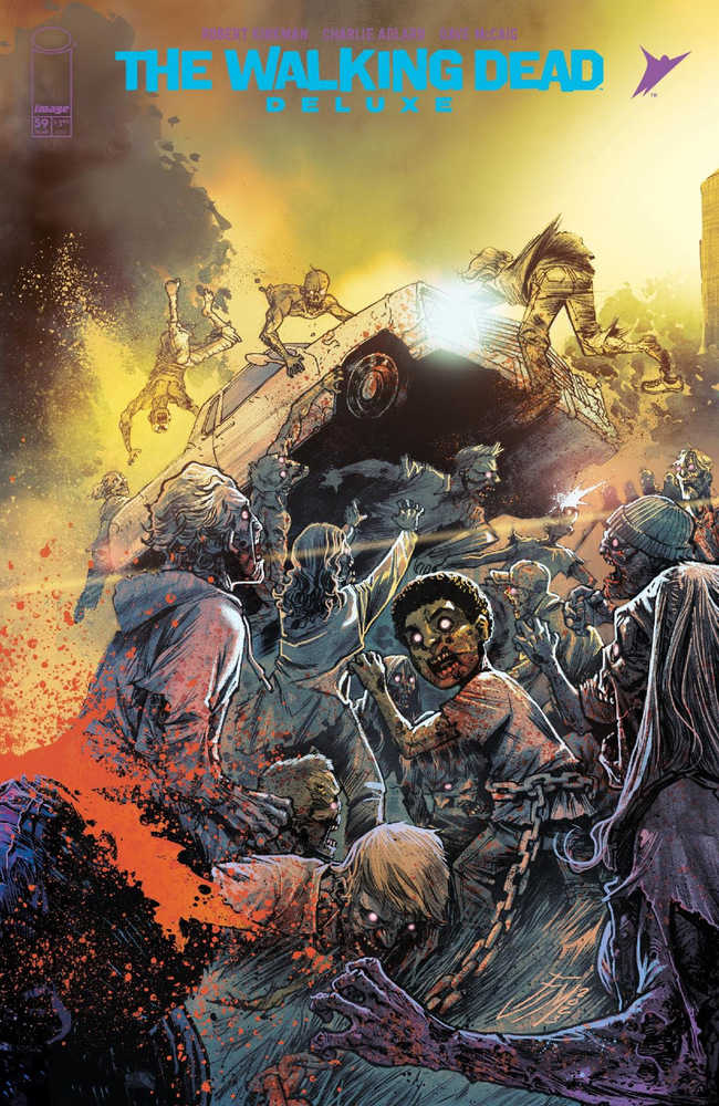 IMAGE COMICS COMIC BOOK Walking Dead Deluxe #59 Cover C Manapul (Mature)