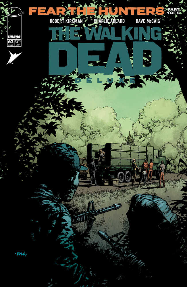 IMAGE COMICS COMIC BOOK Walking Dead Deluxe #62 Cover A Finch & Mccaig (Mature)