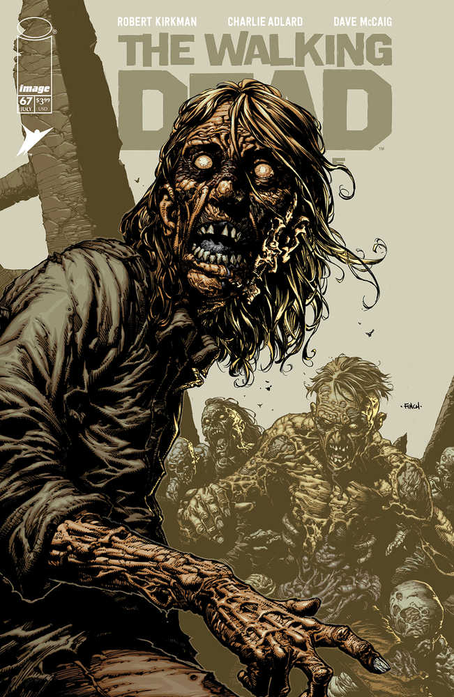 IMAGE COMICS COMIC BOOK Walking Dead Deluxe #67 Cover A Finch & Mccaig (Mature)