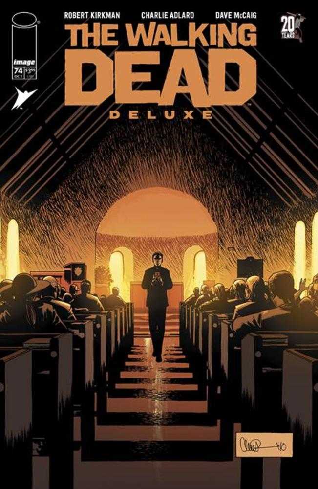 Image Comics COMIC BOOK Walking Dead Deluxe #74 Cover B Charlie Adlard And Dave Mccaig Variant (Mature)