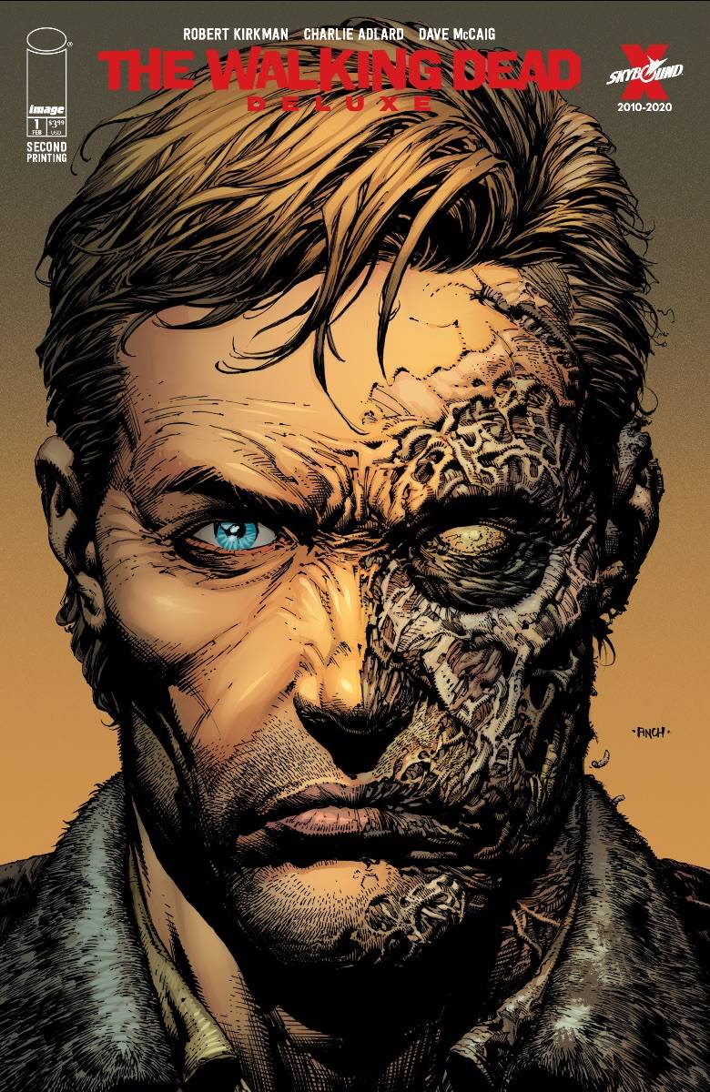 IMAGE COMICS COMIC BOOK WALKING DEAD DLX #1 CVR A FINCH & MCCAIG 2ND PTG (MR)