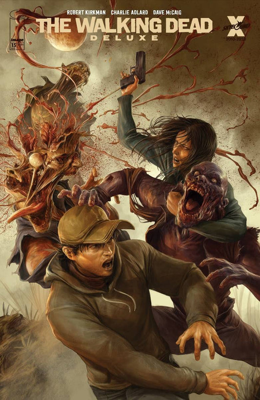 IMAGE COMICS COMIC BOOK WALKING DEAD DLX #15 CVR C RAPOZA (MR)