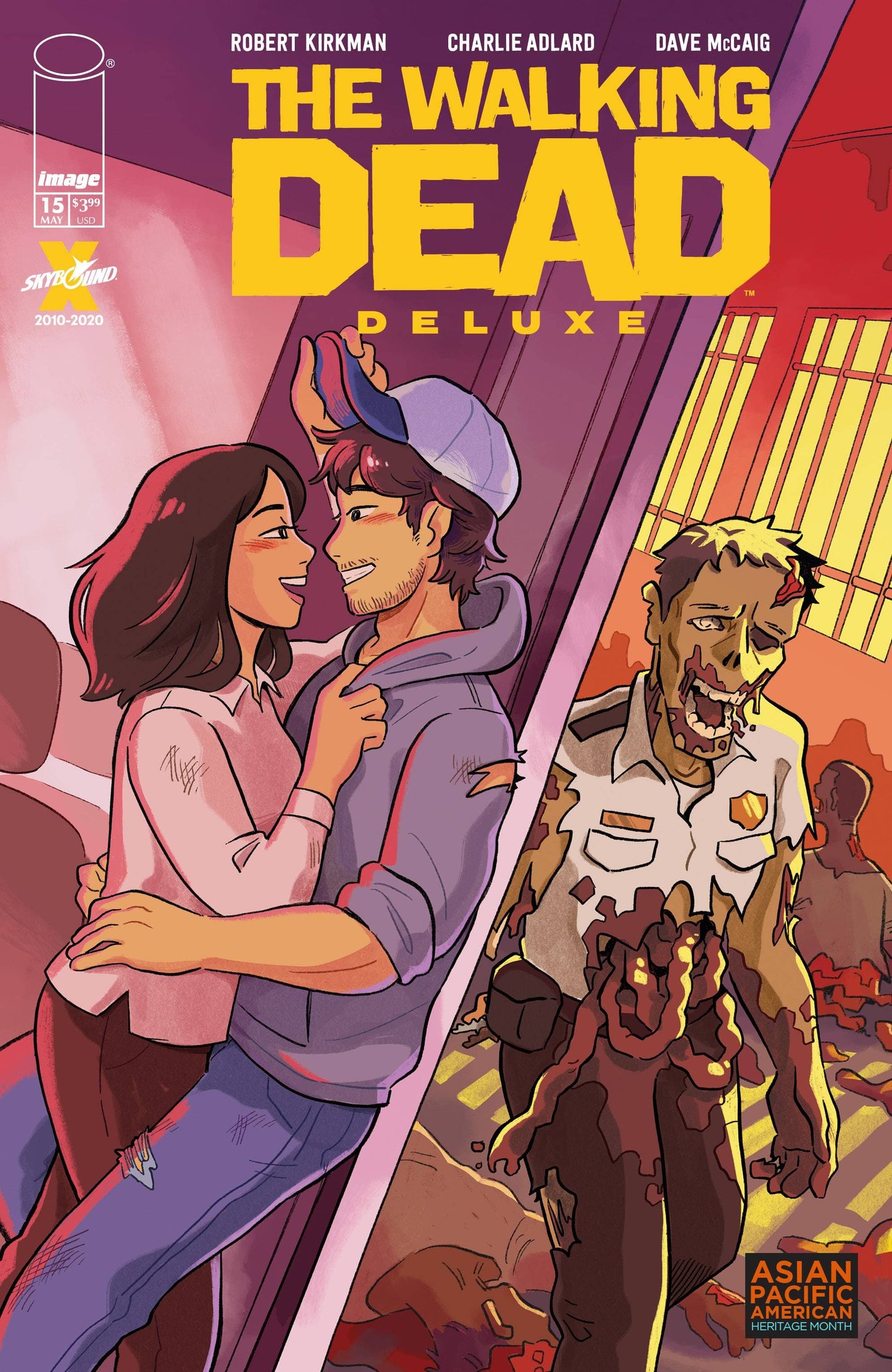 IMAGE COMICS COMIC BOOK WALKING DEAD DLX #15 CVR E CHENG AAPI VAR (MR)