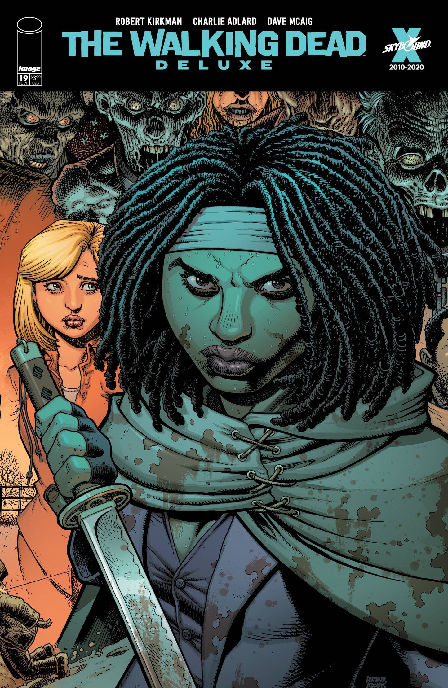 IMAGE COMICS COMIC BOOK WALKING DEAD DLX #19 CVR D ADAMS (MR)