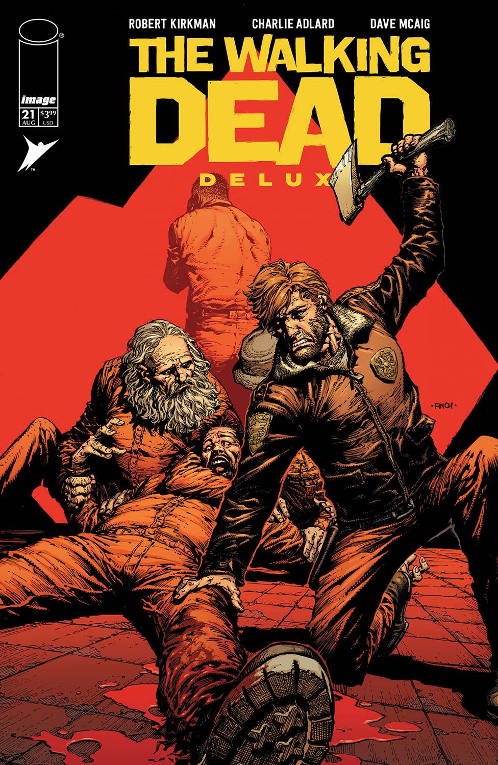 IMAGE COMICS COMIC BOOK WALKING DEAD DLX #21 CVR A FINCH & MCCAIG