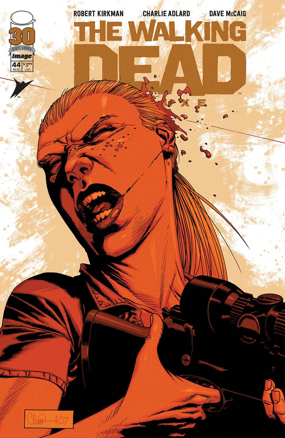 IMAGE COMICS COMIC BOOK WALKING DEAD DLX #44 CVR B ADLARD & MCCAIG (MR)