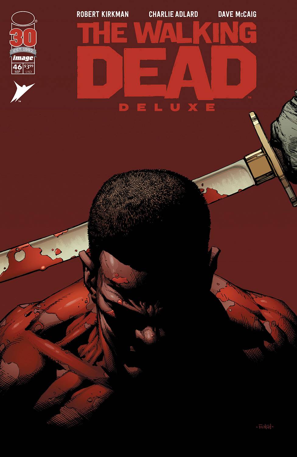 IMAGE COMICS COMIC BOOK WALKING DEAD DLX #46 CVR A FINCH & MCCAIG (MR)