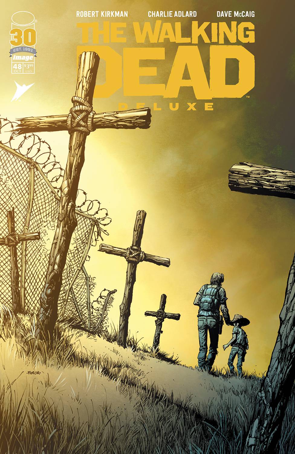 IMAGE COMICS COMIC BOOK WALKING DEAD DLX #48 CVR A FINCH & MCCAIG (MR)