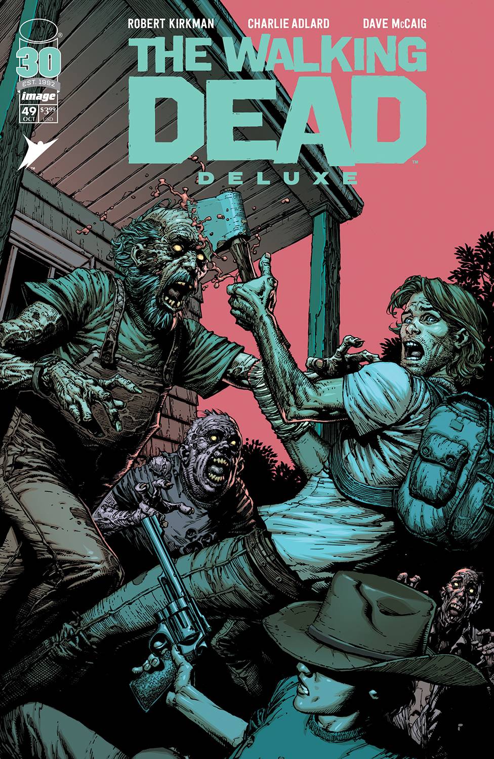 IMAGE COMICS COMIC BOOK WALKING DEAD DLX #49 CVR A FINCH & MCCAIG (MR)