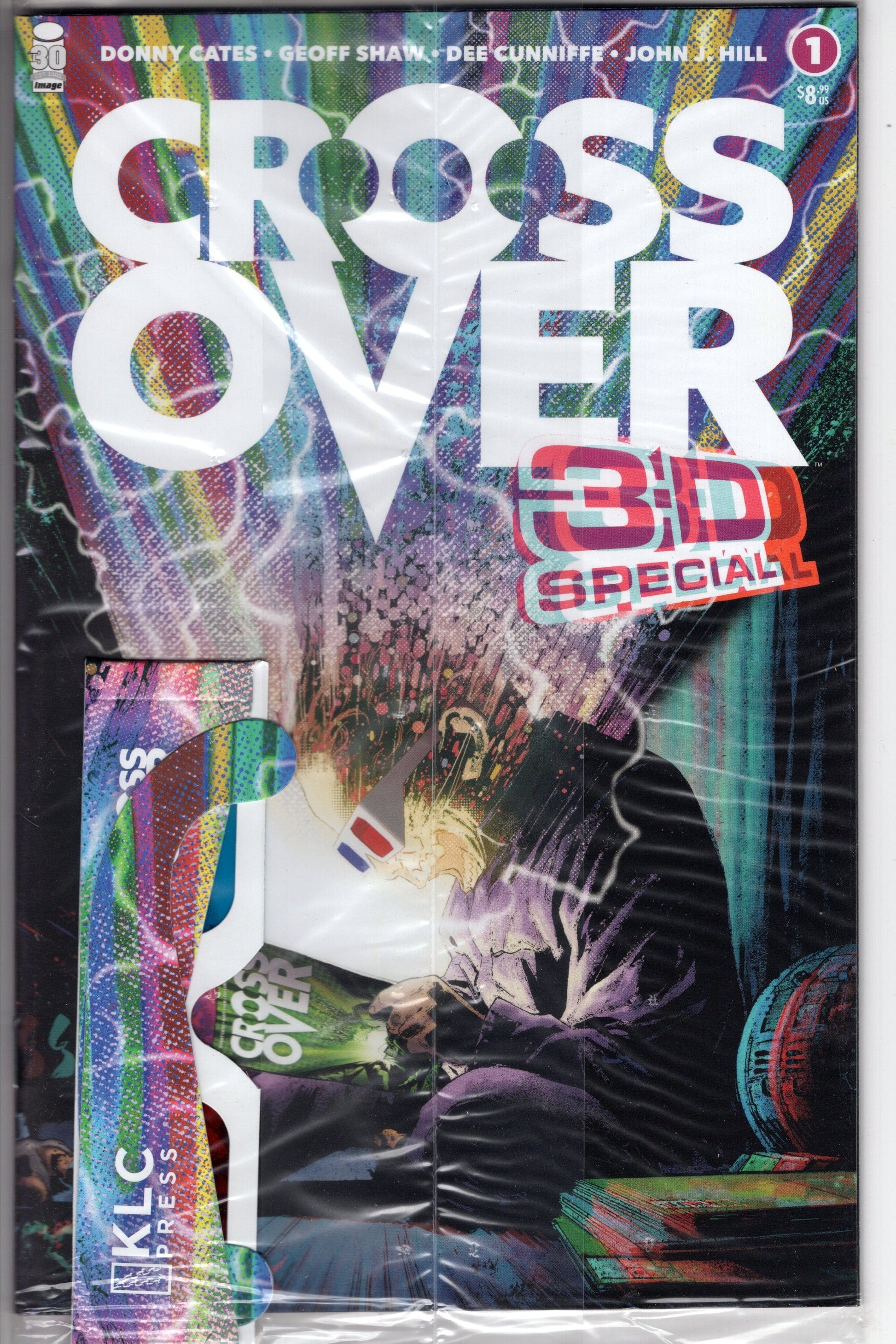 IMAGE COMICS COMIC BOOKS CROSSOVER #1 3D SPECIAL
