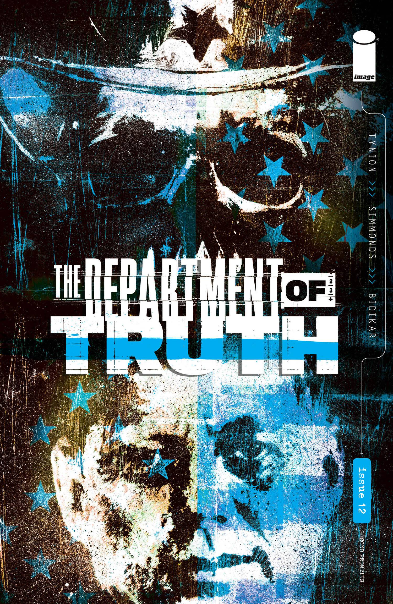 IMAGE COMICS COMIC BOOKS DEPARTMENT OF TRUTH #12 2ND PTG (MR)