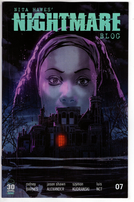 IMAGE COMICS COMIC BOOKS NITA HAWES NIGHTMARE BLOG #7 CVR A KUDRANSKI (MR)