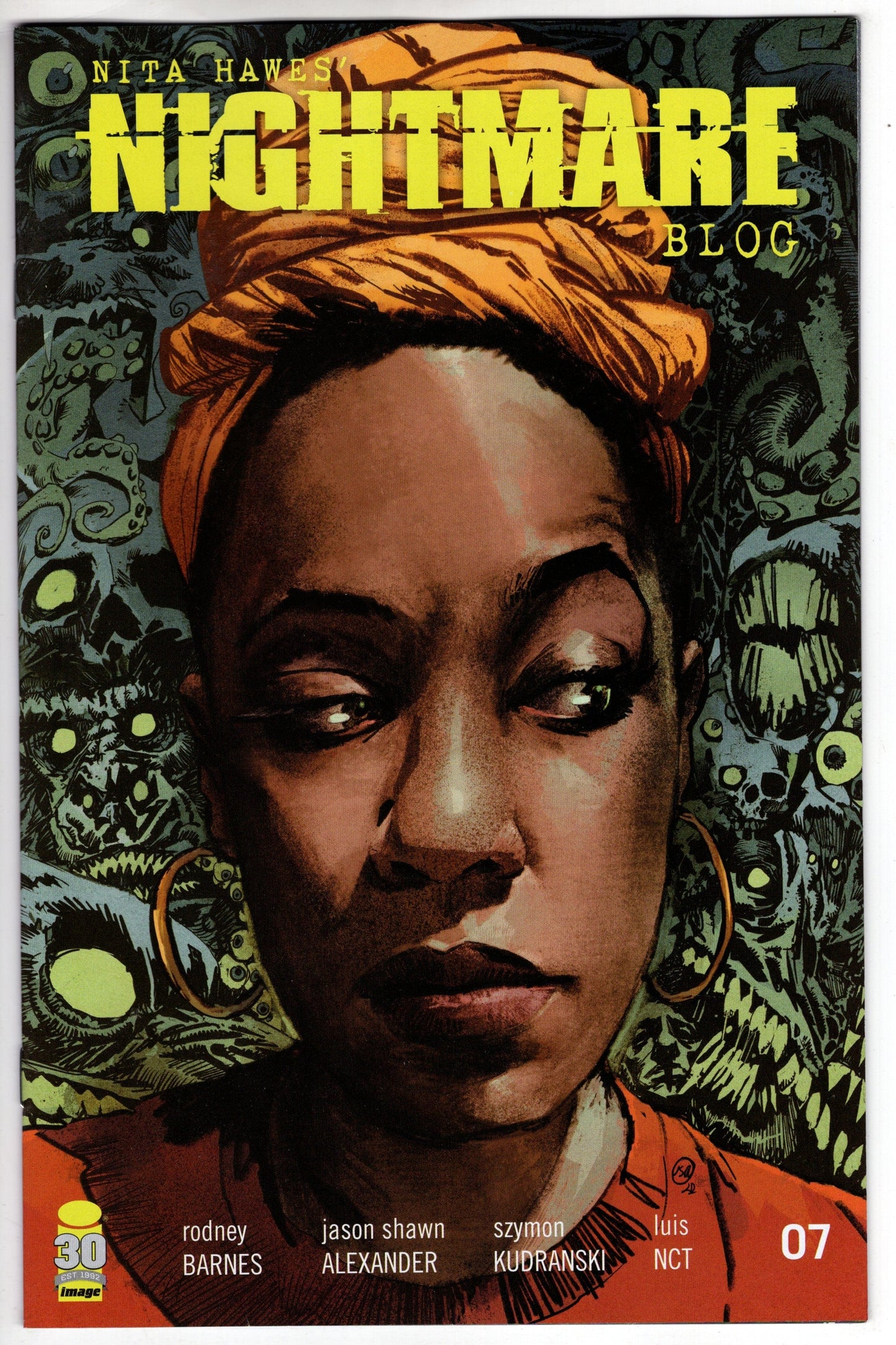 IMAGE COMICS COMIC BOOKS NITA HAWES NIGHTMARE BLOG #7 CVR B ALEXANDER (MR)