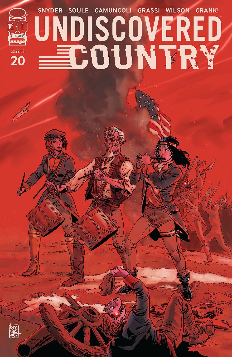 IMAGE COMICS COMIC BOOKS UNDISCOVERED COUNTRY #20 CVR A CAMUNCOLI (MR)