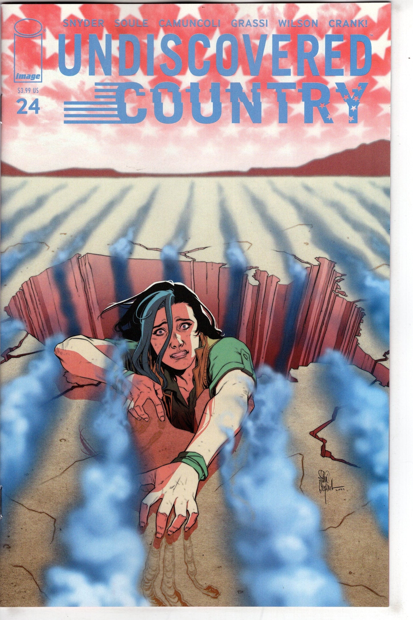 IMAGE COMICS COMIC BOOKS Undiscovered Country #24 Cover B Casagrande (Mature)