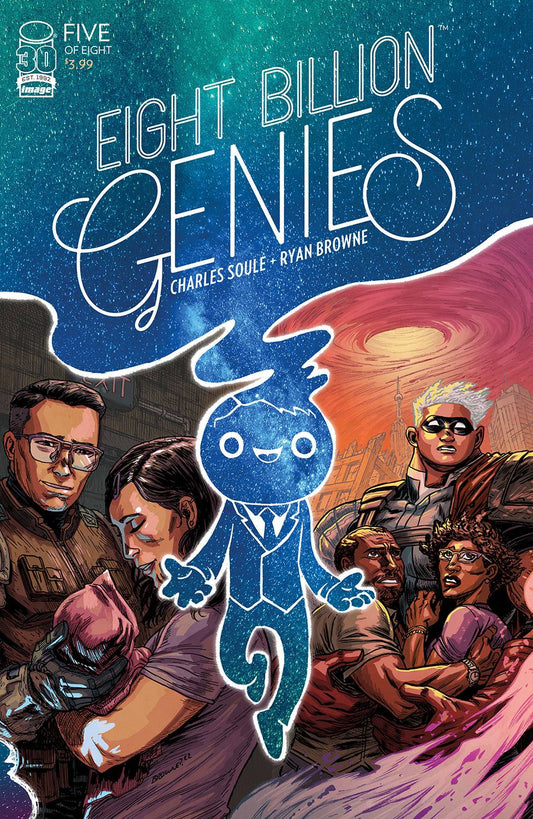 IMAGE COMICS COMIC BOOKS VF/NM EIGHT BILLION GENIES #5 (OF 8) CVR A BROWNE (MR)