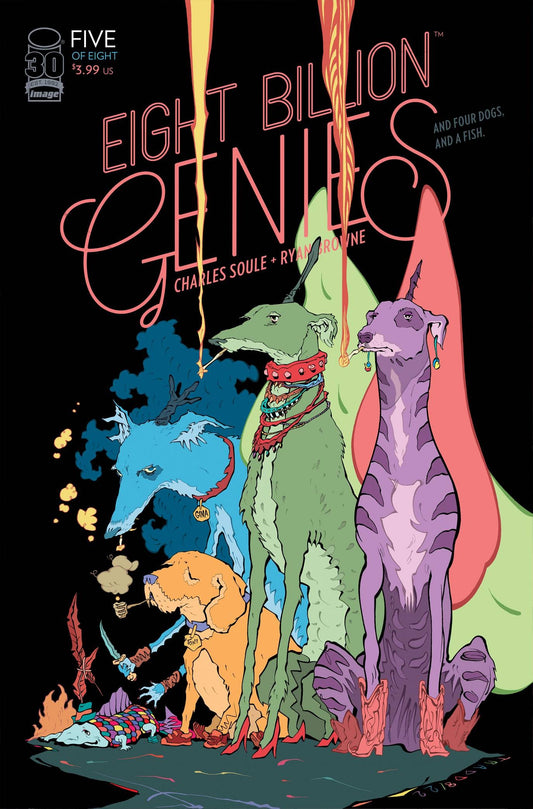 IMAGE COMICS COMIC BOOKS VF/NM EIGHT BILLION GENIES #5 (OF 8) CVR B MOORE (MR)