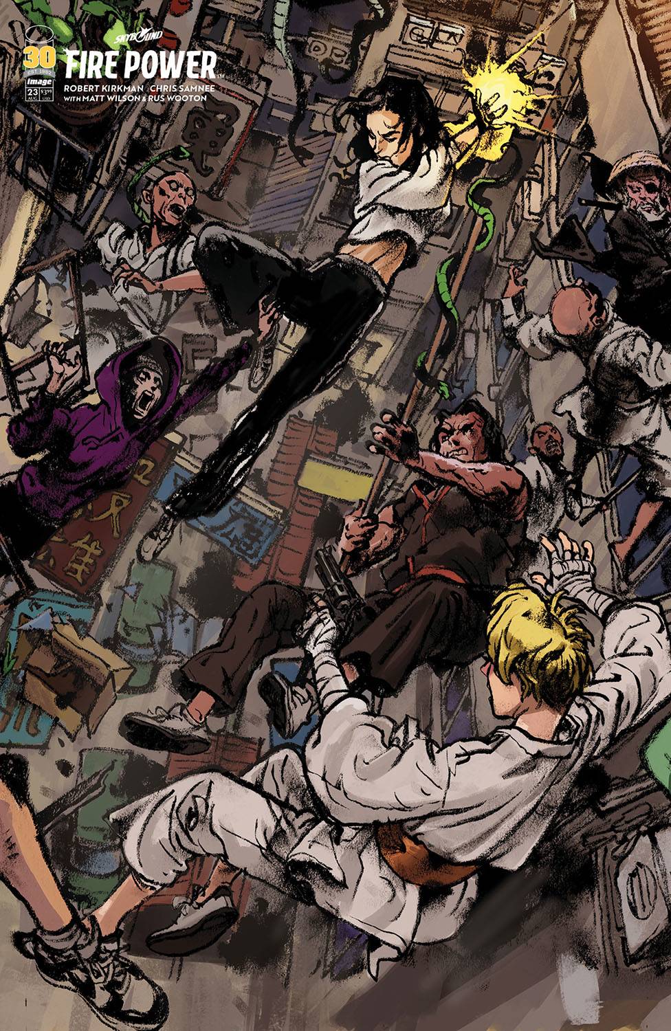 IMAGE COMICS COMIC BOOKS VF/NM FIRE POWER BY KIRKMAN & SAMNEE #23 CVR D JUNG GI