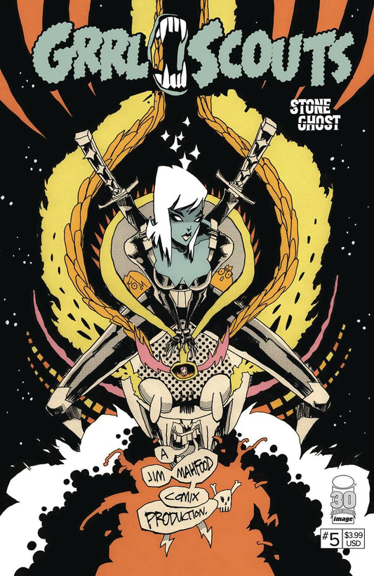 IMAGE COMICS COMIC BOOKS VF/NM GRRL SCOUTS STONE GHOST #5 (OF 6) CVR A MAHFOOD (MR)