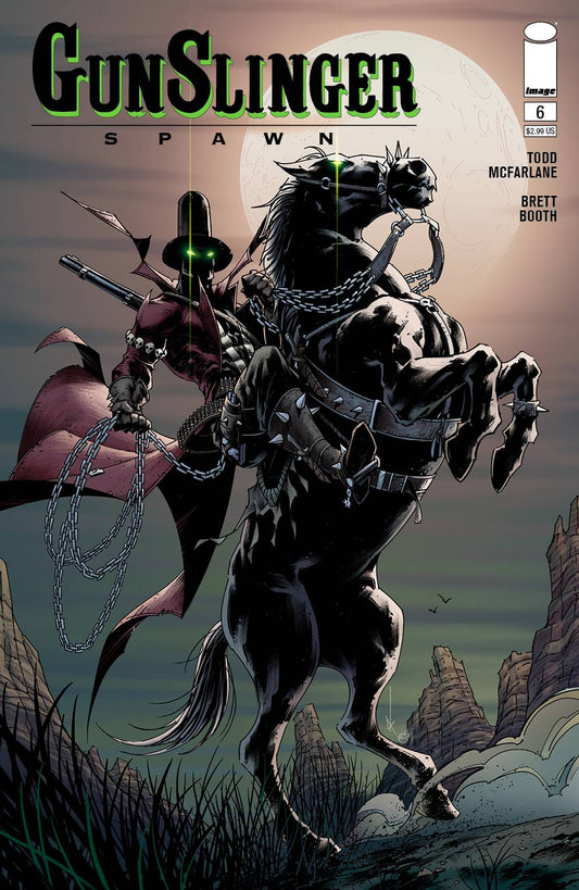IMAGE COMICS COMIC BOOKS VF/NM GUNSLINGER SPAWN #6 CVR B KEANE
