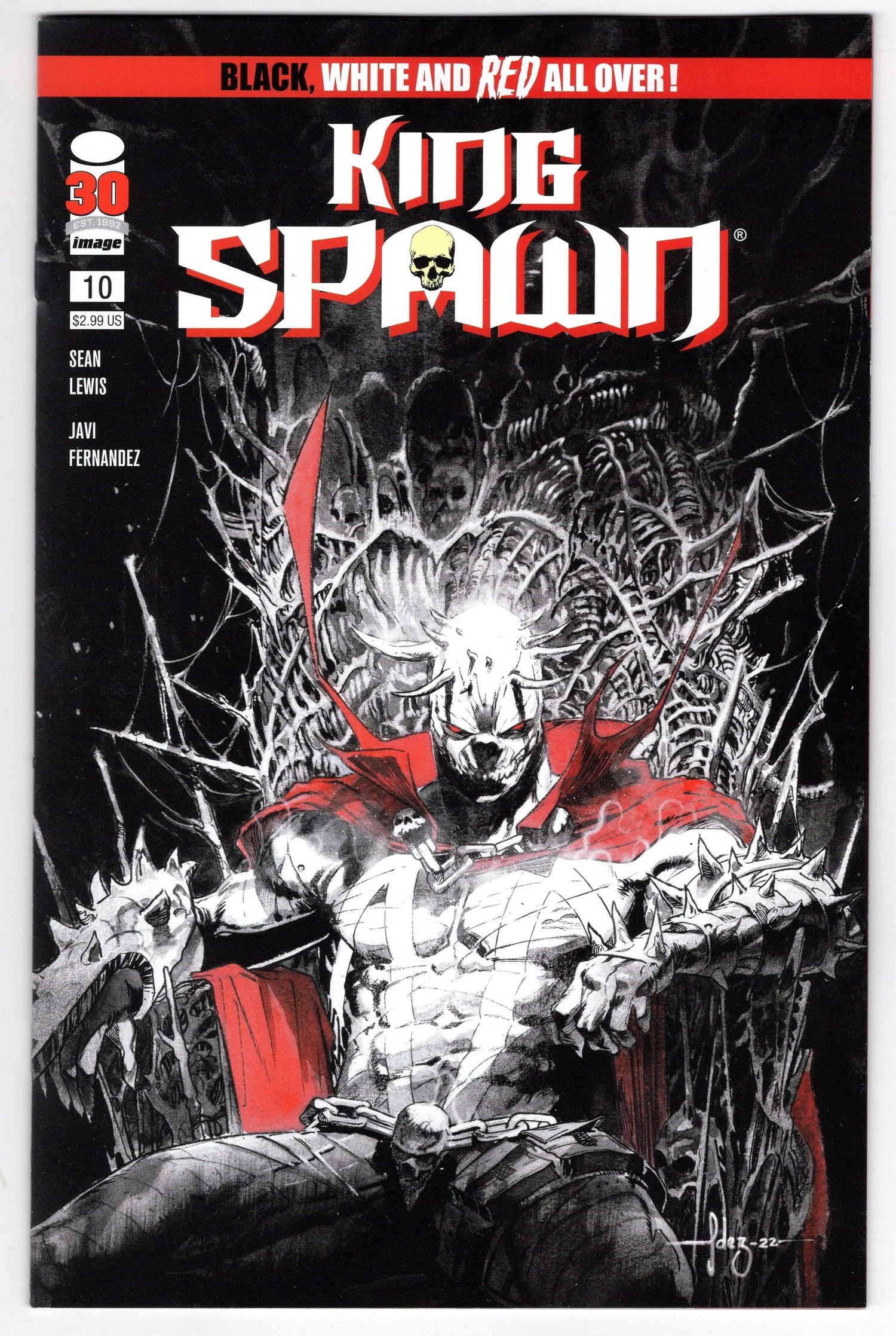 IMAGE COMICS COMIC BOOKS VF/NM KING SPAWN #10 CVR A FERNANDEZ