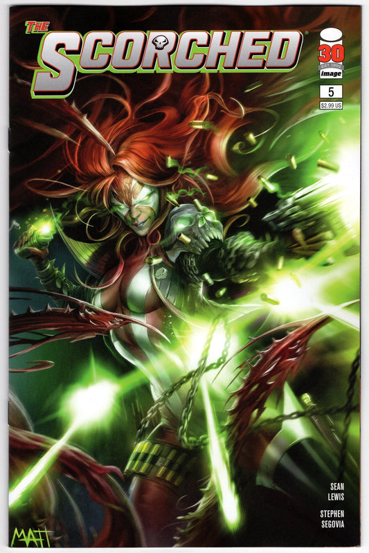 IMAGE COMICS COMIC BOOKS VF/NM SPAWN SCORCHED #5 CVR A MATTINA