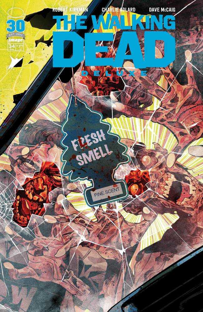 IMAGE COMICS COMIC BOOKS VF/NM Walking Dead Deluxe #34 Cover C Del Mundo (Mature)