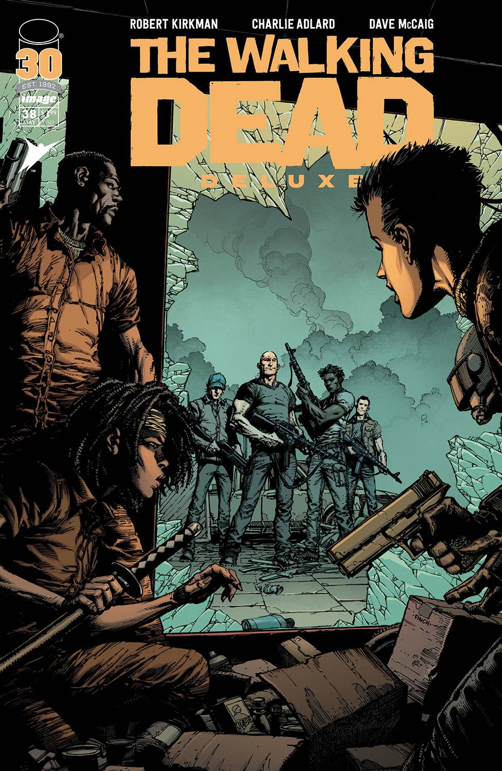 IMAGE COMICS COMIC BOOKS VF/NM WALKING DEAD DLX #38 CVR A FINCH & MCCAIG (MR)