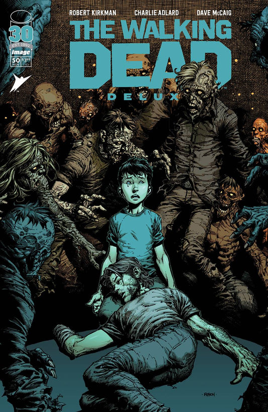 IMAGE COMICS COMIC BOOKS WALKING DEAD DLX #50 CVR A FINCH & MCCAIG (MR)