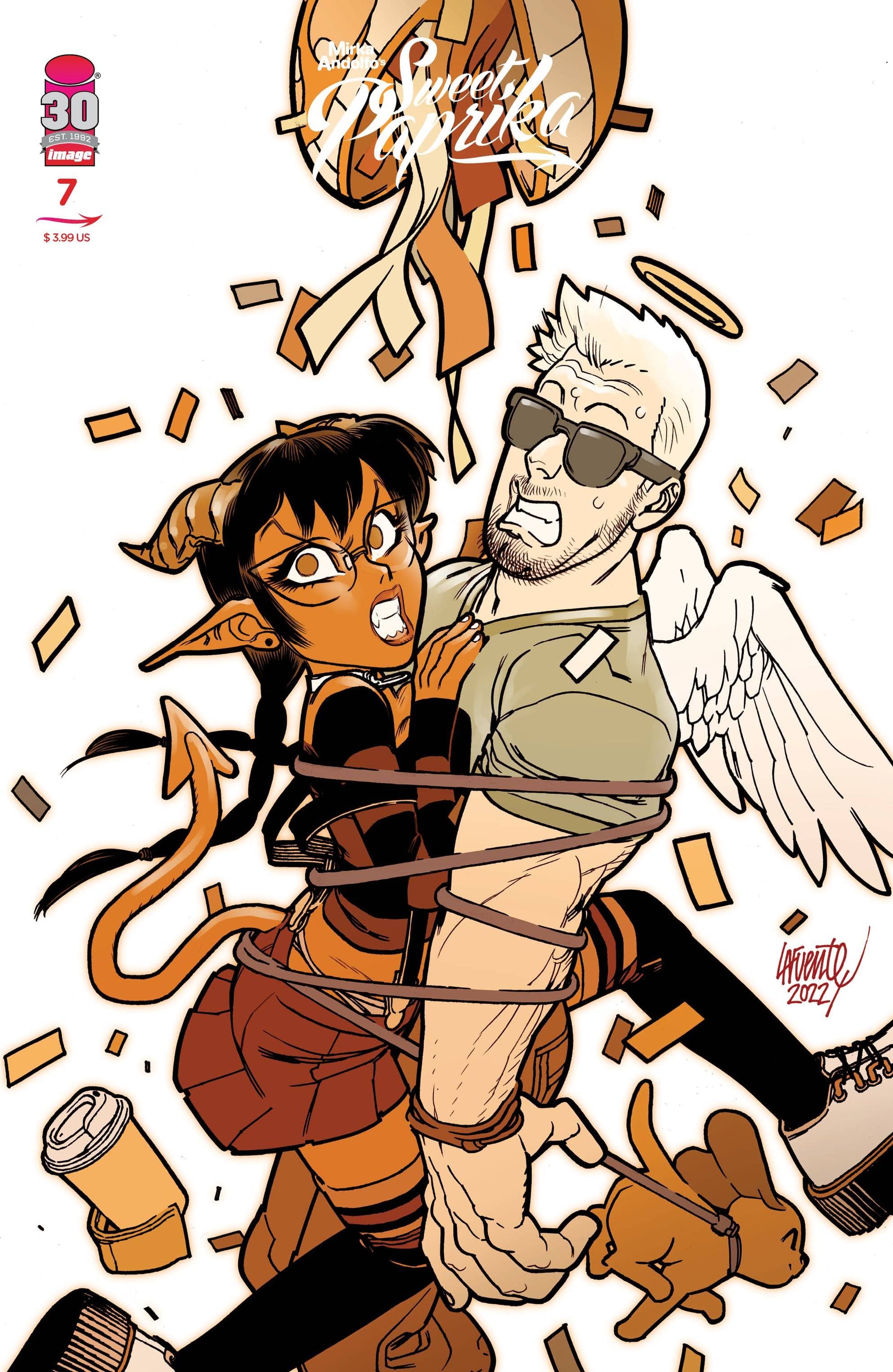 IMAGE COMICS Comics MIRKA ANDOLFO SWEET PAPRIKA #7 (OF 12) CVR B LAFUENTE (MR)